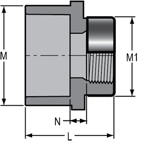 Female Adapter - Special Reinforced Reducing